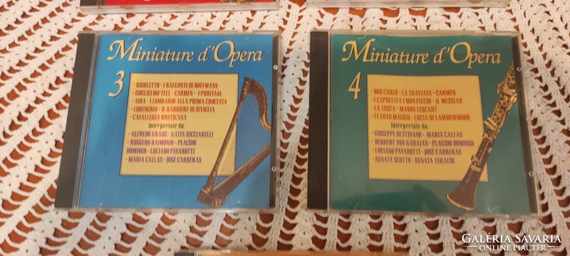 5 CD-s opera zenei csomag