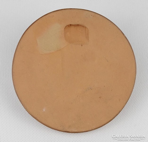 1P844 goldberger ceramic wall plaque 11.7 Cm