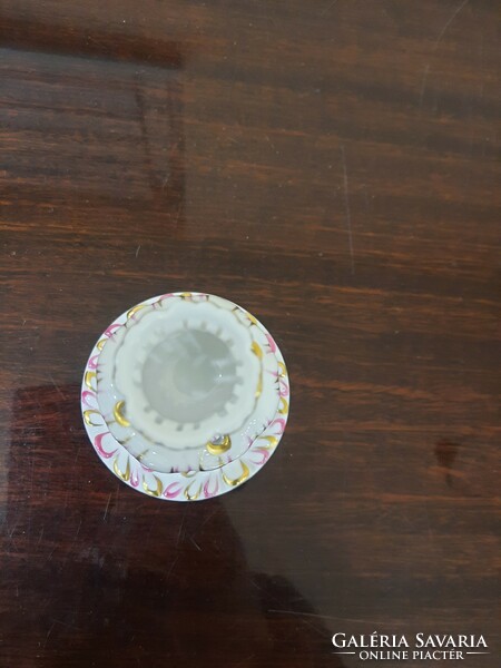 Herend porcelain candle holder 1.Ost.