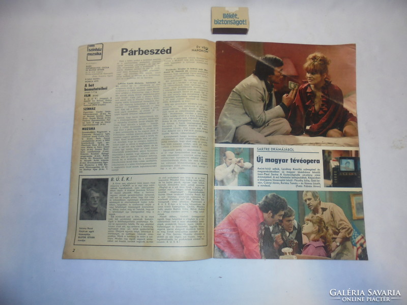 Film színház muzsika 1978 december 30 - akár születésnapi ajándéknak - régi újság