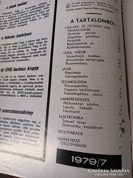 1979/ JÚLIUS EZERMESTER/ SZÜLETÈSNAPRA/KARÀCSONYRA.