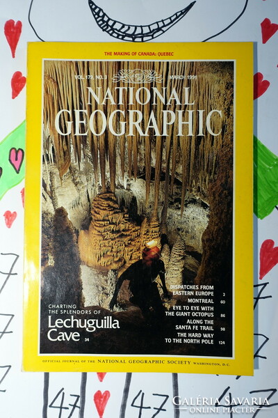 1991 március  /  NATIONAL GEOGRAPHIC  /  Születésnapra, ajándékba :-)
