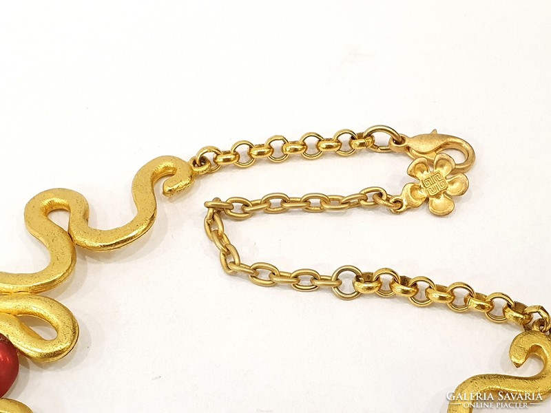 GIVENCHY 18kt aranyozott  Nyaklánc