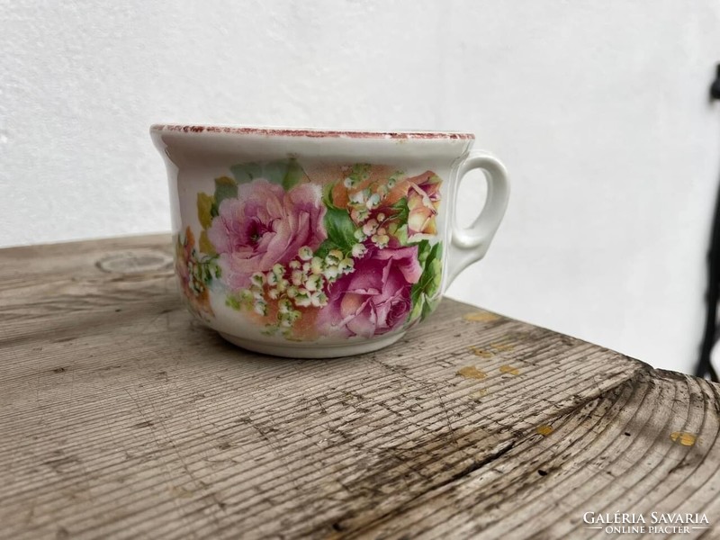 Beautiful rosy marigold koma mug plate