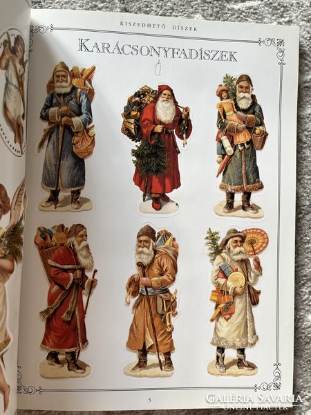 Kiszedhető Karácsonyi Díszek Képeskönyve