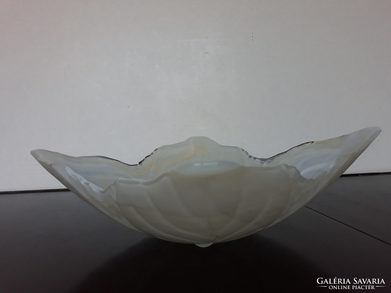 Beautiful Murano glass bowl with a marble pattern