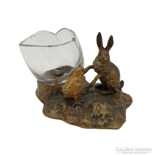 Vienna bronze rabbit-m00874