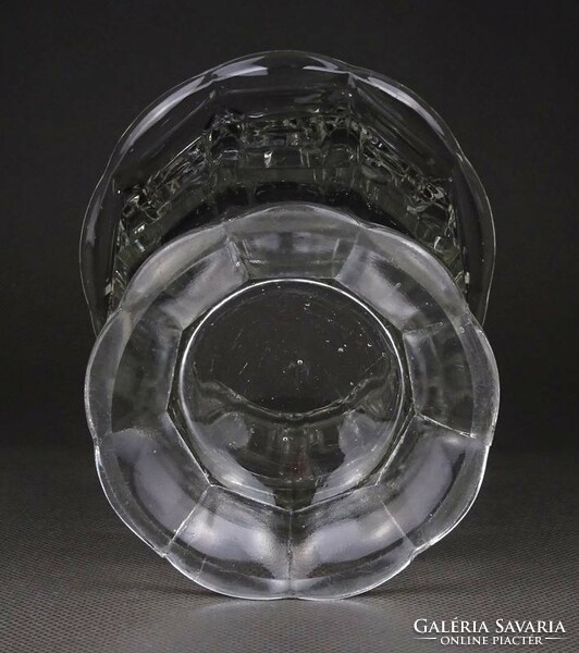 1H569 S.Reich & Co glass art deco üveg váza ~1930