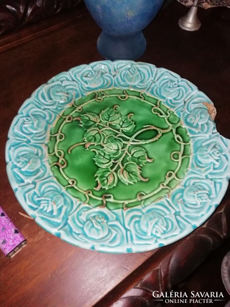 Folk ceramic wall plate 69