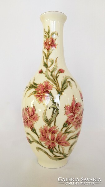 Zsolnay Orchidea mintás 26cm váza. Hibátlan! (No.: 23/190.)