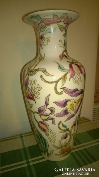 Large Zsolnay orchid vase 27 cm - in good condition