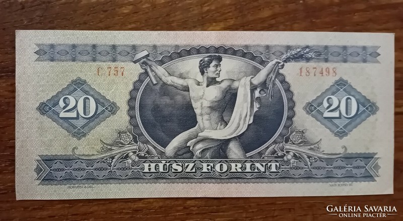 Twenty HUF banknote 1975