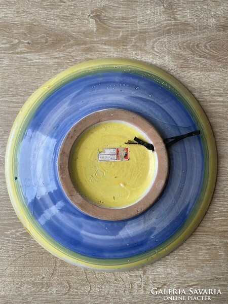 Art ceramic plate - large