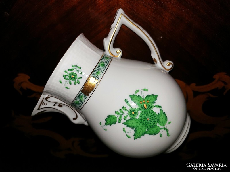 Herend Green Appony tea set