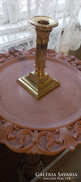 Copper candle holder 20 cm high