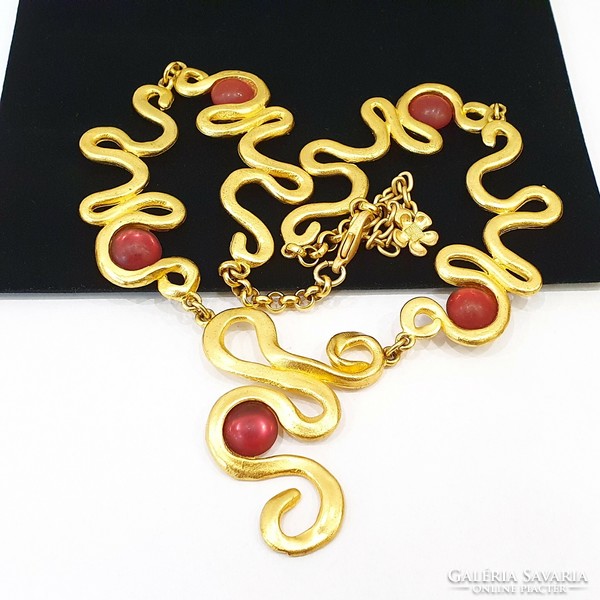 Givenchy 18kt gold-plated necklace