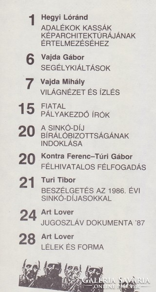 ÚJ SYMPOSION 1987/ 7-8. (nomád költészet szám)