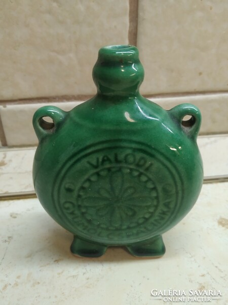 Green ceramic water bottle, wall decoration for sale!!