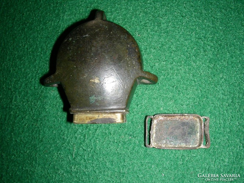 Antique bronze jar, perhaps a gunpowder holder