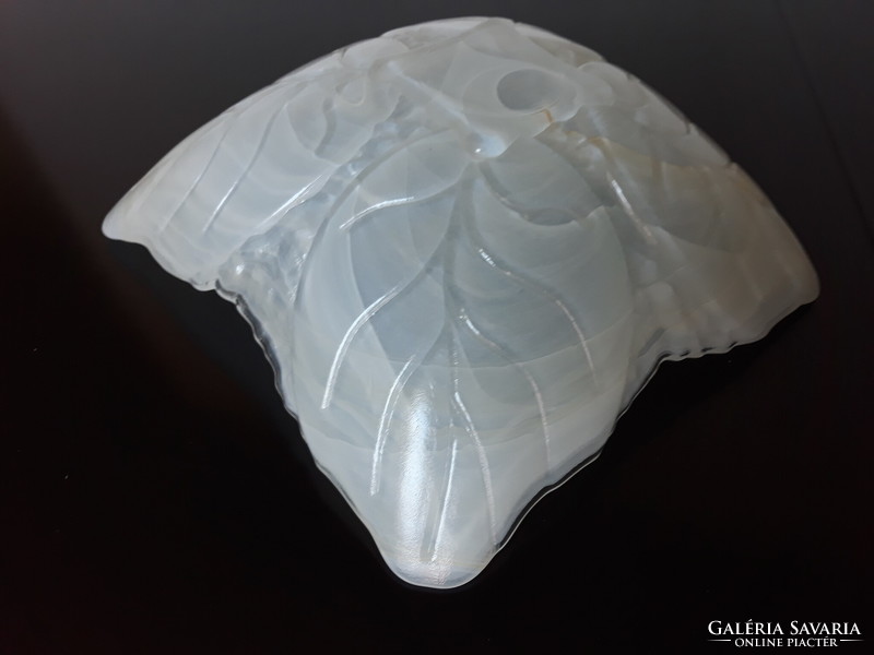 Beautiful Murano glass bowl with a marble pattern
