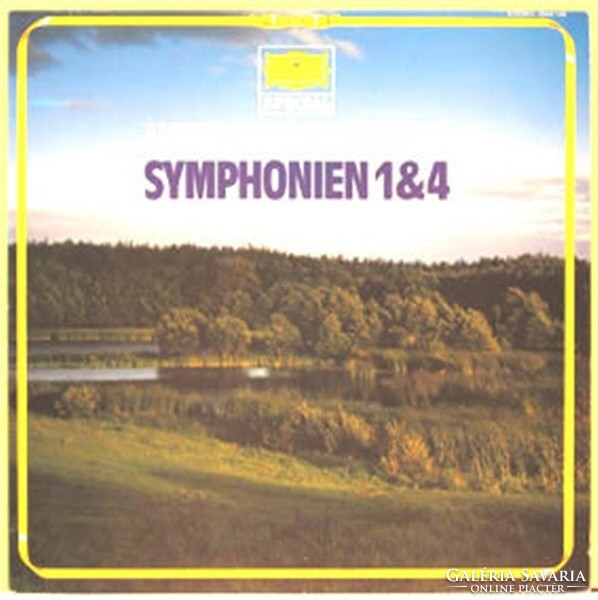 Rafael Kubelik - Ludwig van Beethoven - symphonien 1&4 (lp)