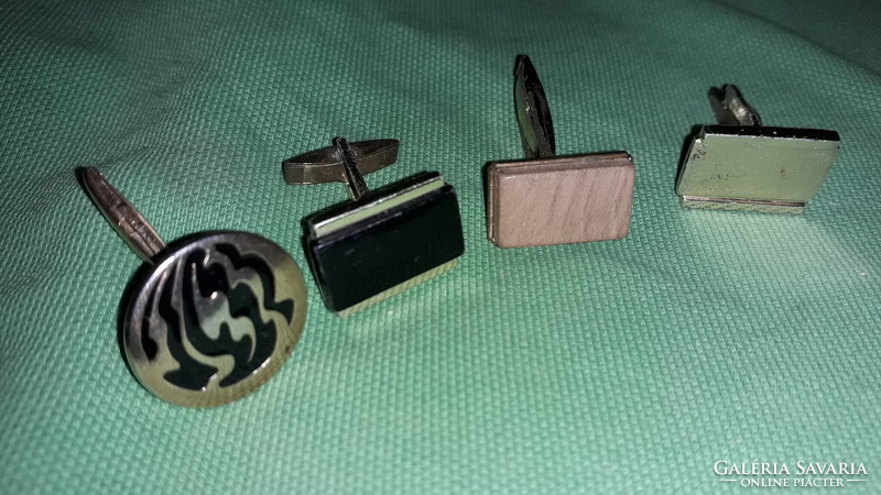 Antique cufflinks package 4 different ones in one to make up the gap according to the pictures