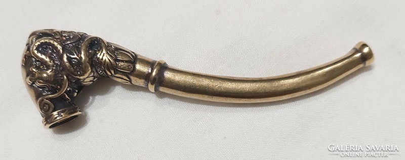 Brass pipe (dragon pattern)