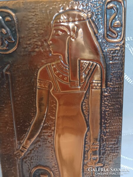 Egyiptomi réz falikép