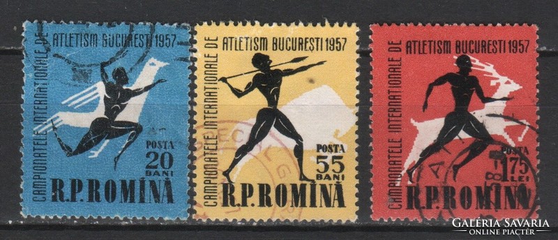 Románia 0892  Mi 1666-1668     1,40 Euró