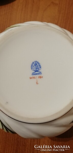 Herendi Viktória / VBO mintás porcelánok 4 db