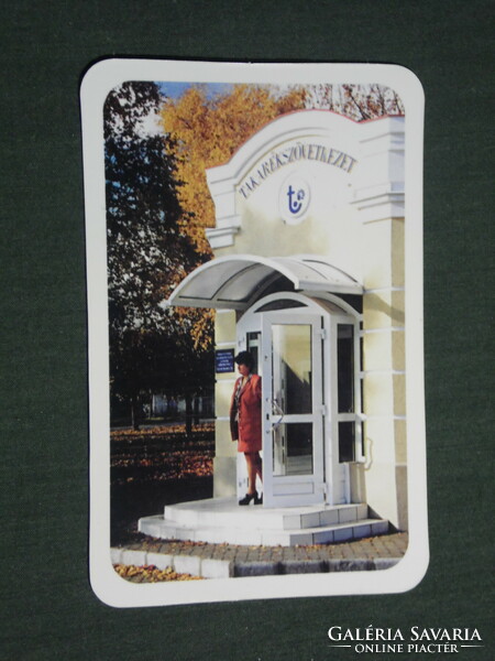 Kártyanaptár, Mohács és vidéke Takarékszövetkezet, fiók épület, 1999,   (3)