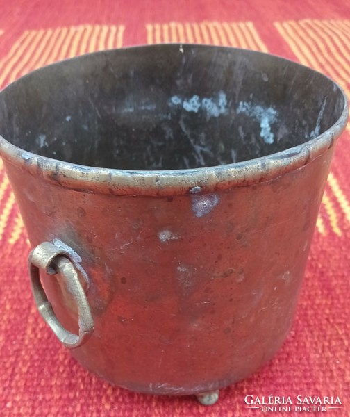 Antique copper bowl. Negotiable.