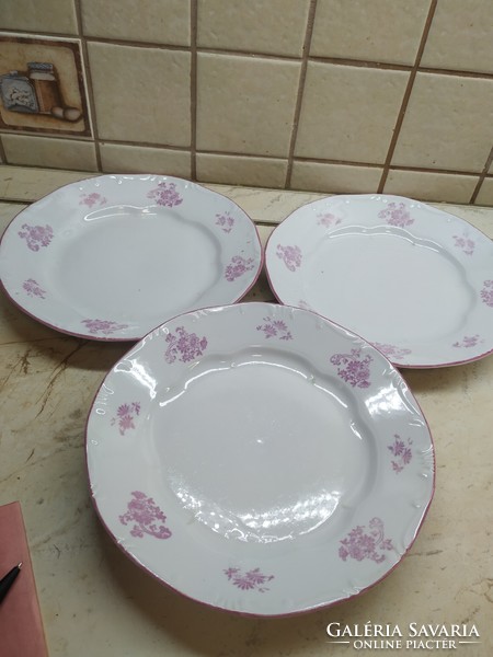 3 Zsolnay porcelain plates for sale!!