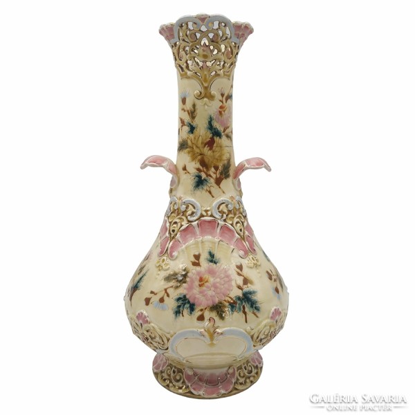 Zsolnay vase (neck part defective) m01094