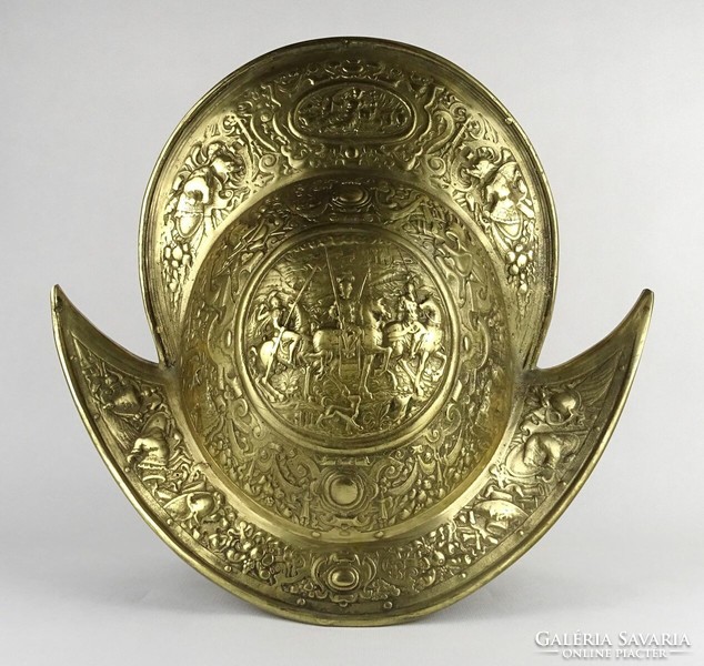 1P608 xvii. Century morion helmet copper replica helmet