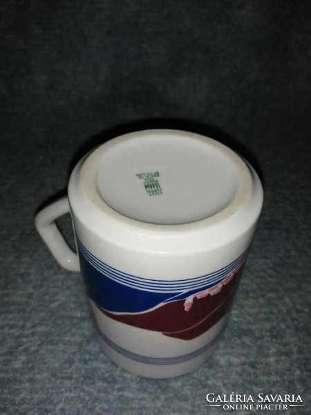 Zsolnay porcelain mug (a4)