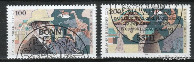 Bundes 3204 mi 1734-1735 €4.50