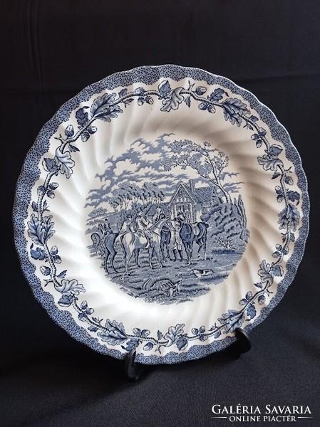 English porcelain wall decorative plate 