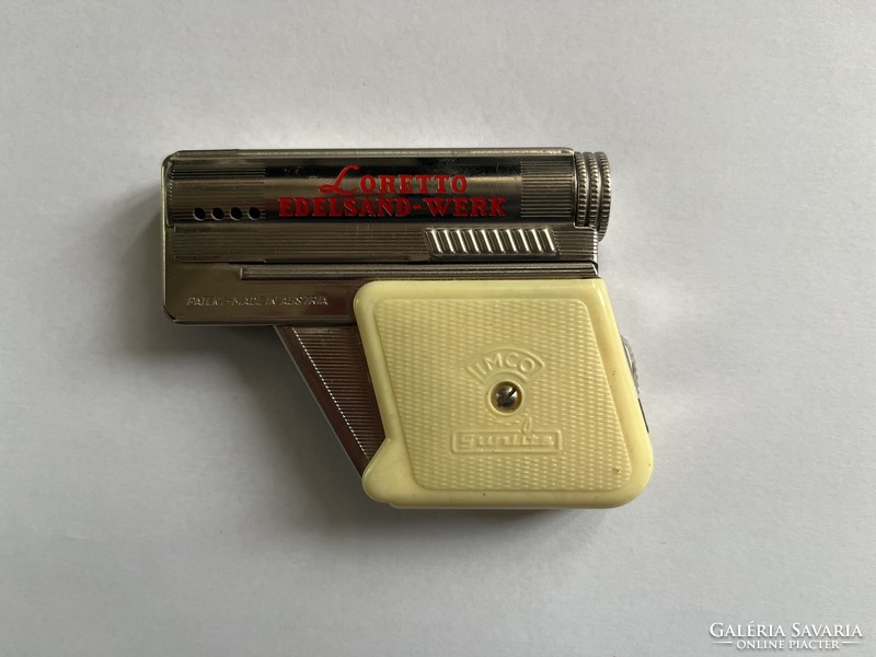 Ritka, retro, régi  IMCO pisztoly öngyújtó 1960'