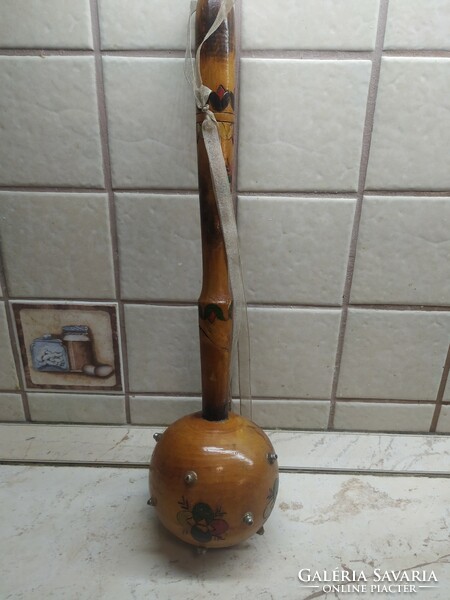 Retro wooden ornament, spiked stick, mace for sale!!
