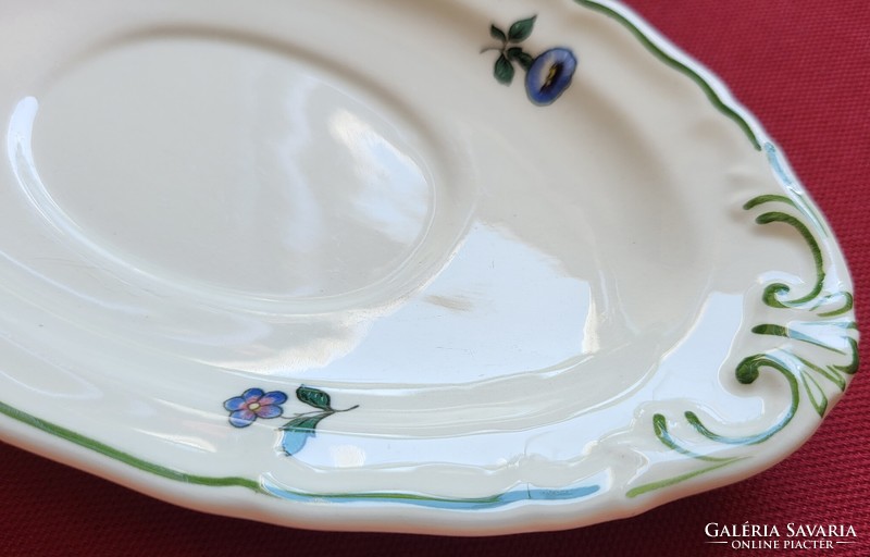 Villeroy & Boch Alt Strassburg német porcelán tányér kínáló tálka virág minta