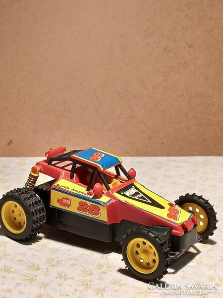 Retro toy racing car