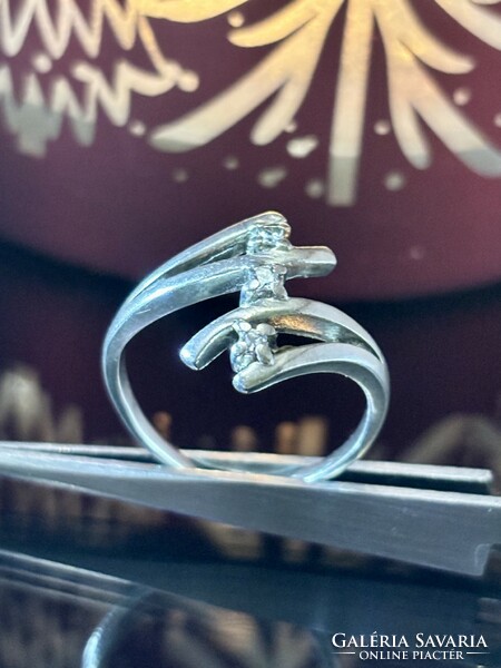 Csodás, különleges ezüst gyűrű