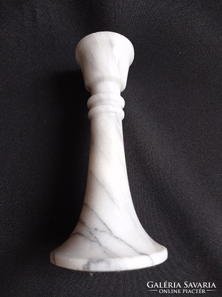 Marble candle holder 16 cm