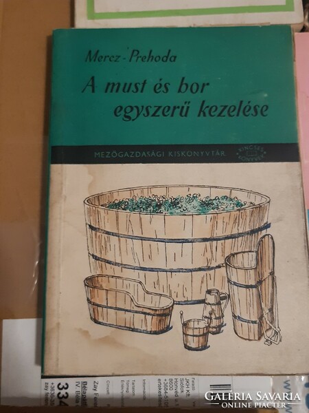 5 db könyv egyben, szőlészet - borászat témában