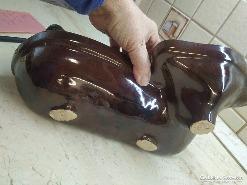 Ceramic lamb, double shape, baking dish 35 cm for sale!!