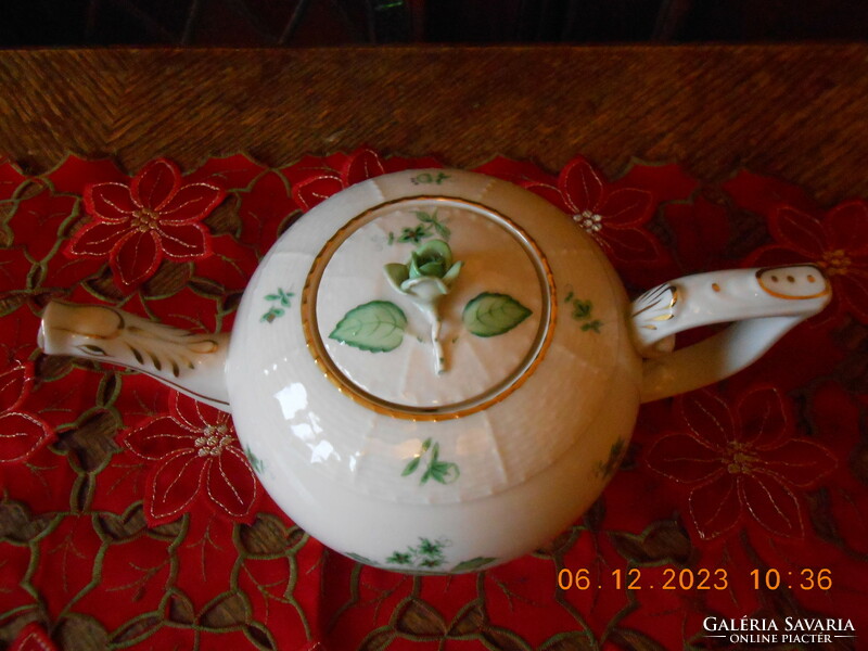 Herendi Nanking mintás tea kiöntő