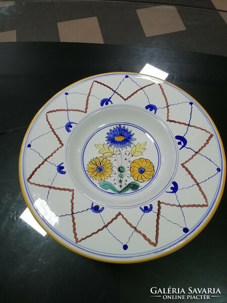 Habán style ceramic wall plate