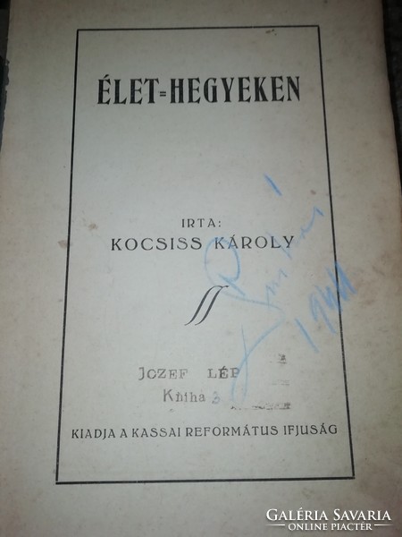 Károly Kocsis lives in the mountains