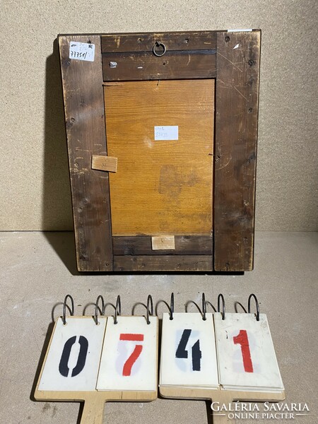 Murin Vilmos olaj, vászon festménye, csendélet, 23 x 35  cm-es. 0741